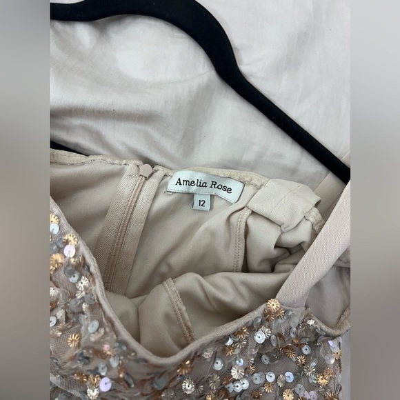 ombré sequin gown/bridesmaid dress - Picture 5 of 7